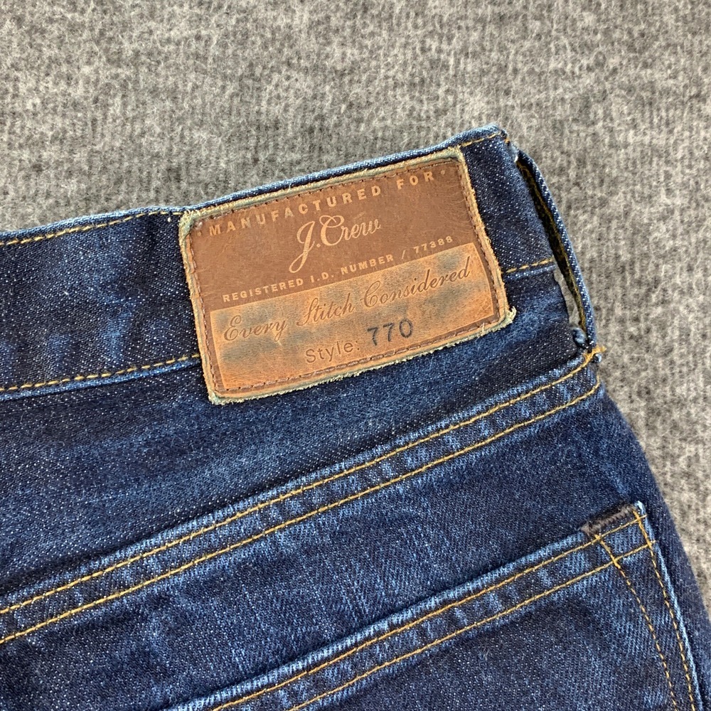 J Crew 770 Jeans‎ Men 28x30 Kaihara Japanese Denim - Picture 15 of 16